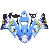 0307 Fairing Suzuki Gsxr600 Gsxr750 K4 04 05 Rizla Blue